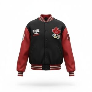 Vintage Roots 1998 Japan Nagano Winter Olympics Varsity Jacket​